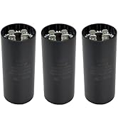 CD60 189-227uF 220-250VAC 50/60Hz Universal Motor Start Capacitor – Compatible with Heat/Cool Pum...