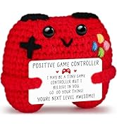 Positive Crochet Controller Gifts for Teen Girls Teen Boys, Gamer Gifts for Men Teenage Boys, Han...