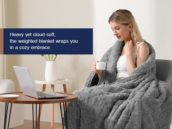 Ultra soft fuzzy blanket on couch, perfect for: Lounging, napping, watching tv, reading a book