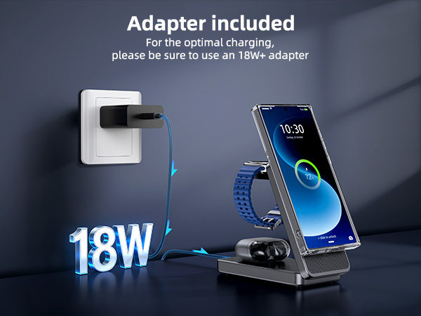 Use 18W Adapter 