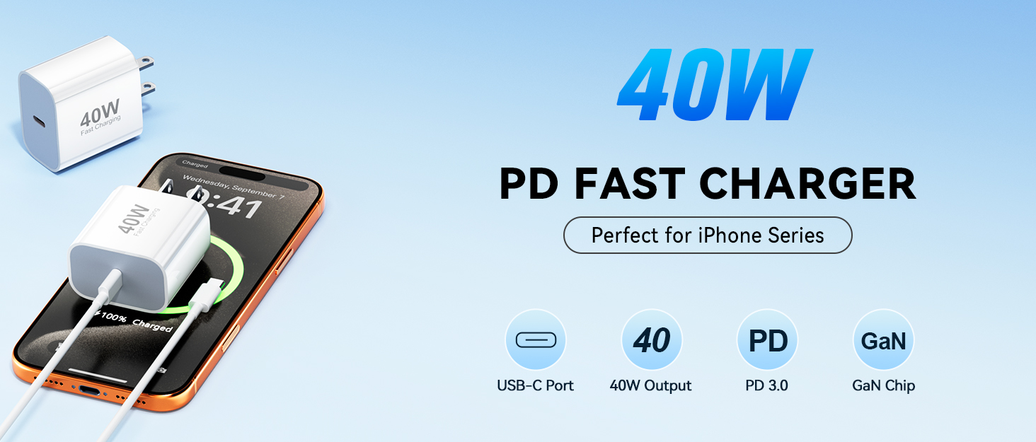 40W PD Fast Charger