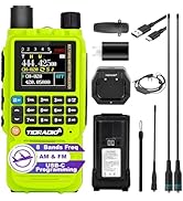 TIDRADIO TD-H3 Ham Radio Multi-Band Long Range 2-way Radio with AirBand &amp; TD-771 Long Antenna,USB...