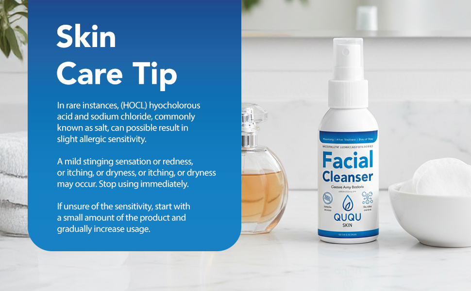 facial spray, hydrochloric acid, antibacterial spray, face care, acne, cystic acne treatment