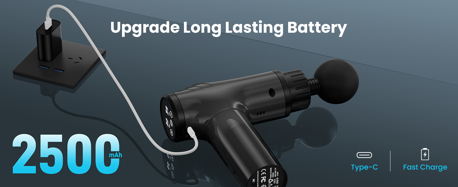 massage gun deep tissue pain relief muscle massager gun