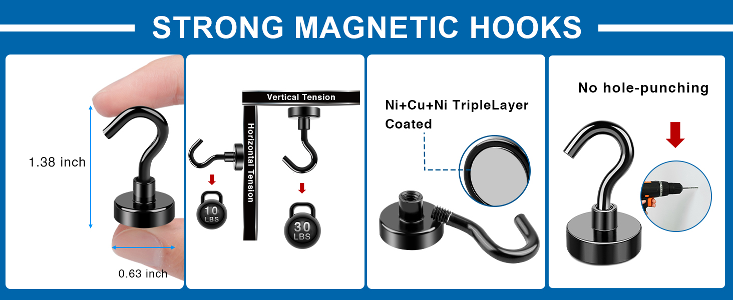 magnetic hooks