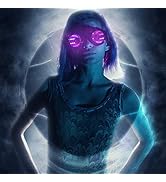 GloFX Pixel Pro Infinite Portal Goggles [350+ Epic Modes] - Programmable Rechargeable Light Up ED...