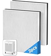 2 Pack Replacement Filters Compatible with MOOKA HKB320F Air Purifier,Genuine Washable Pre-Filter...