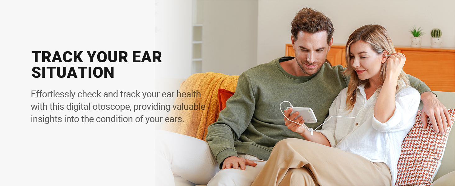  Digital Otoscope with Gyroscope