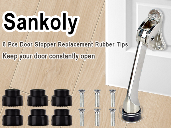  Door Stopper Replacement Rubber Tips