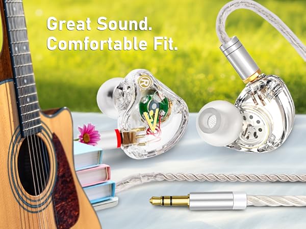 Audiovance Vibes 202 Black_HiFi Wired Earbuds