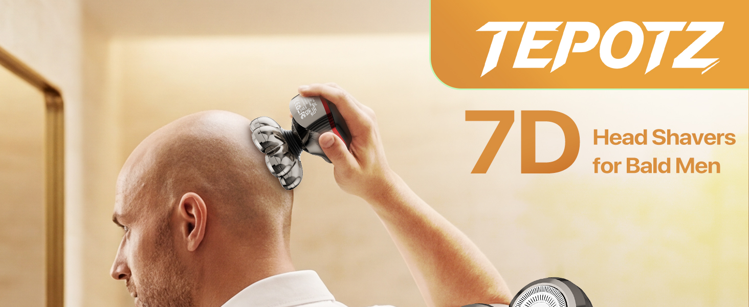 7D Head Shaver for Bald Men