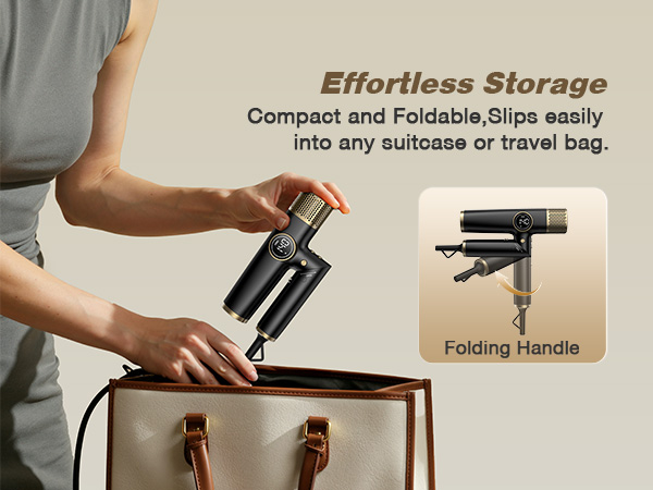 Dual Voltage Travel Hair Dryer