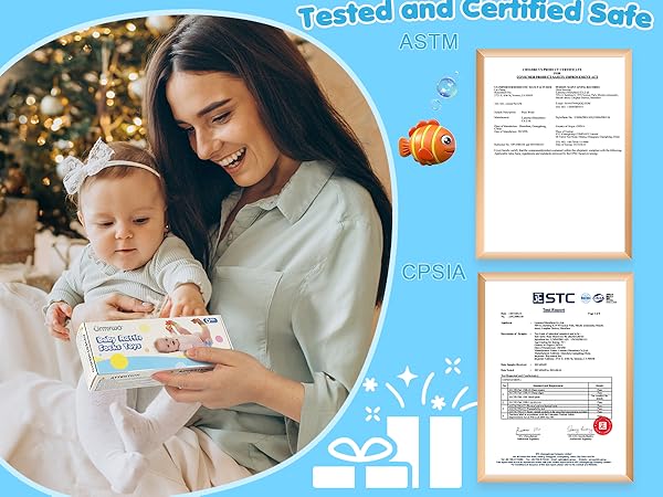 URMYWO Baby Newborn Boys and Girls Gifts, Wrist Rattles for Baby, Rattle Socks Toys for 0-6 Months