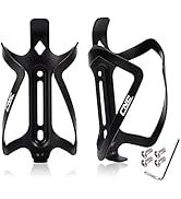 CNC Bike Water Bottle Holder, 2-Pack Bike Water Bottle Cage for Road Bike/Mountain Bike,Black