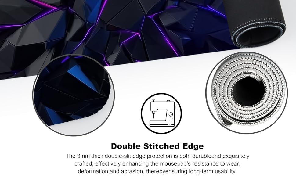 Double Stitched Edge