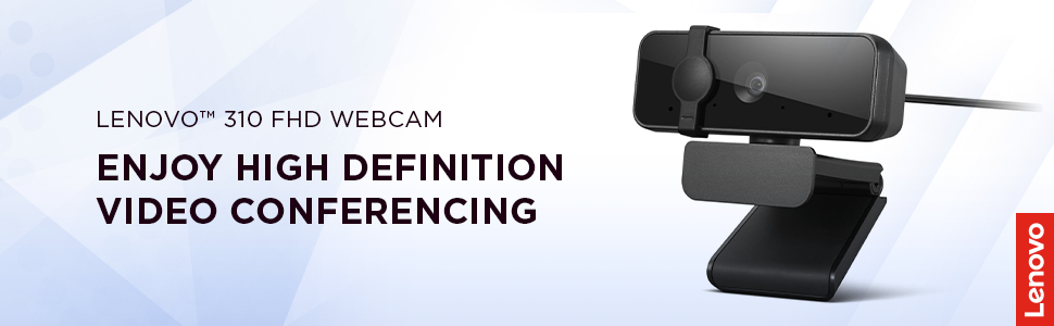 B0F9VQ3TVS Lenovo 310 FHD Webcam Black