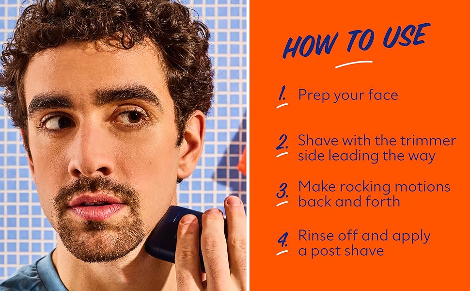 Instructions for foil shaver