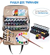 Acrylic Paint Storage, Paint Organizer and Storage, Art Supply Organizer, Art Bags, Craft Paint S...