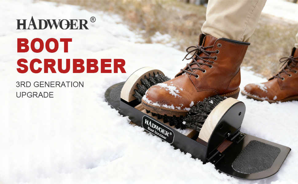 boot brush scraper outdoor