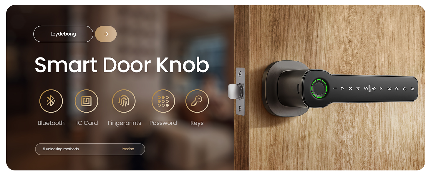 smart door lock fingerprint door lock