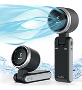 PlayHot Portable Handheld Turbo Fan, 5 Gear Wind, Battery Operated, Up to 12 Working Hours, 3 IN ...