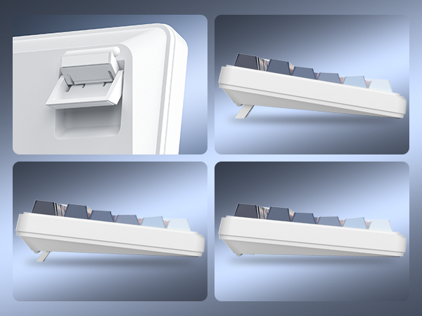 Two-Step Keyboard Feet