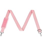 RAINYEAR 59 Inch Shoulder Strap for Bag, Adjustable Soft Padded Replacement Shoulder Strap with M...