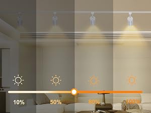 VANoopee Track Lighting Heads 20W