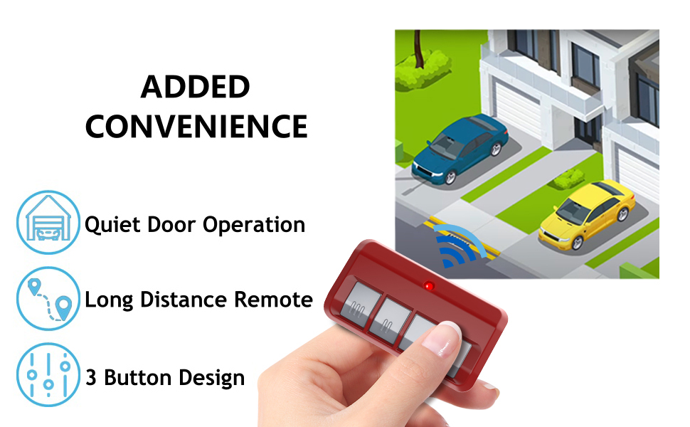 Garage Door Opener Remote for Chamberlain Liftmaster Craftsman