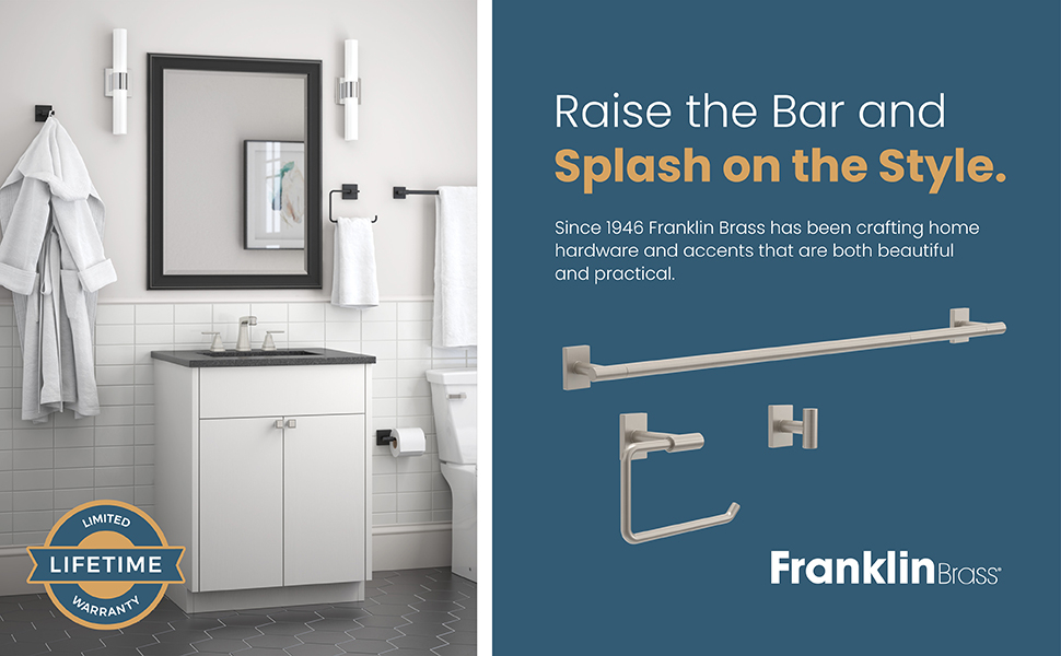 Raise the bar and splash on the style