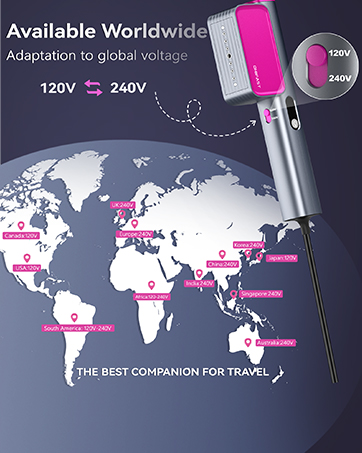 Steamer for Global Travel and Home