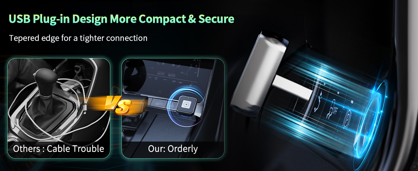 Wireless CarPlay &amp;amp; Android Auto Adapter