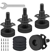 UBANU Adjustable Leveling Feet, 4 Pack 3/8