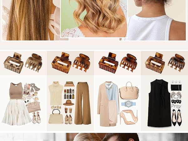 small hair clips for women