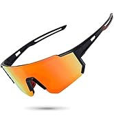 STORYCOAST Polarized Sports Sunglasses for Men Women Driving Fishing Cycling Mountain Bike Sungla...