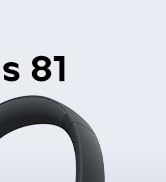 Tribit Wireless Over-Ear Headphones QuietPlus 81, Hybrid Active Noise Cancelling, Bluetooth 6.0 H...