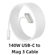 Yihele USB-C to Mag 3 Cable,Compatible with M4/M3/M2 Mac Book Air Pro Charger,140W Mag 3 Cable fo...