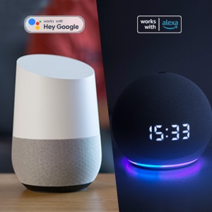 Smart sockets can work with Alexa and Google, allowing the socket through simple voice instructions