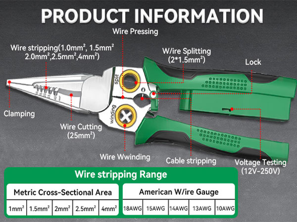 8 in 1 wire stripper