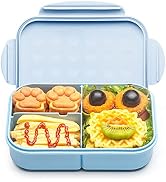 Bento Box,MISS BIG Lunch Box Kids,Ideal Leak Proof Kids Lunch Box,Mom’s Choice Bento Lunch Box fo...