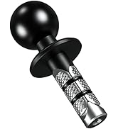 BRCOVAN Metal Motorcycle Fork Stem Mount Base with 1'' TPU Ball for Stem Holes 12mm to 25.4mm in ...