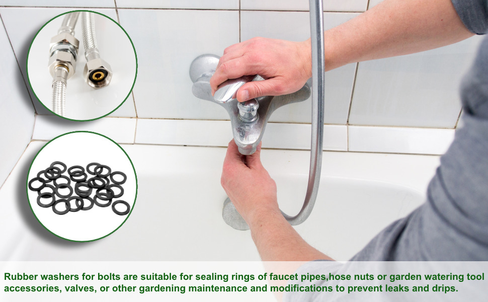 rubber flat washer