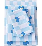Twin Bed Sheets Set for Boys, 3-Piece Bed Sheet Set for Toddler, Soft Brushed Microfiber Bedding,...