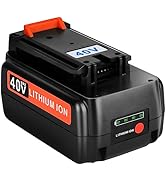 KUNLUN 40Volt Max 3Ah Replacement Compitable for Black and Decker 40V Battery LBX2040 40V Max Lit...