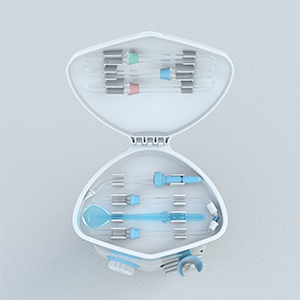 Heart-shaped organiser