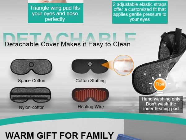 heated eye mask