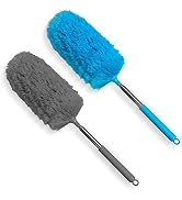 TIMIVO Microfiber Duster for Cleaning, Dusters with Extension Pole, Washable Microfibre Cleaning ...
