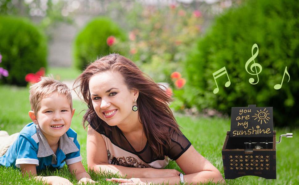 Hand Crank Music Box