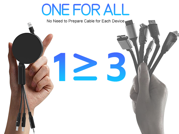 retractable car charger iphone