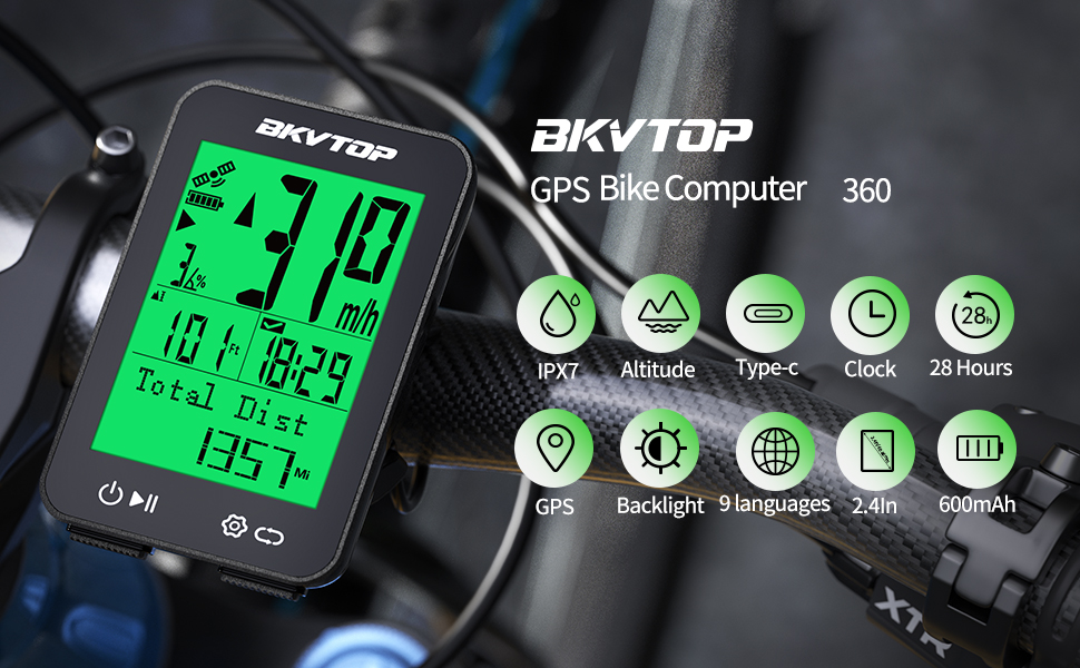speedometer for bike mph